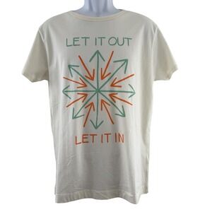 Sixpack France Shirt Mens Medium White Christopher Ryan Let It Out Graphic